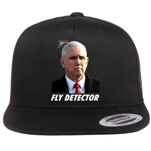 Fly Detector Mike Pence  Flat Bill Trucker Hat