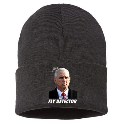 Fly Detector Mike Pence  Sustainable Knit Beanie