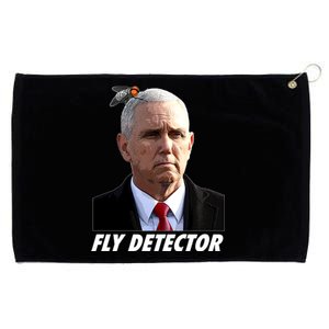 Fly Detector Mike Pence  Grommeted Golf Towel