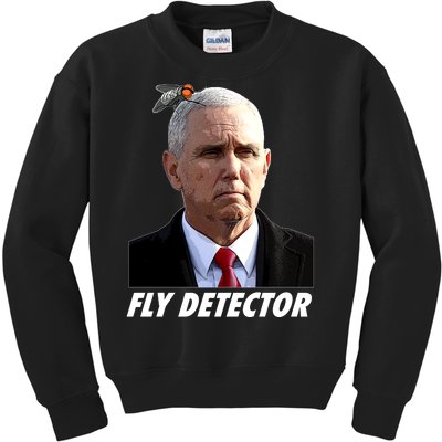 Fly Detector Mike Pence  Kids Sweatshirt