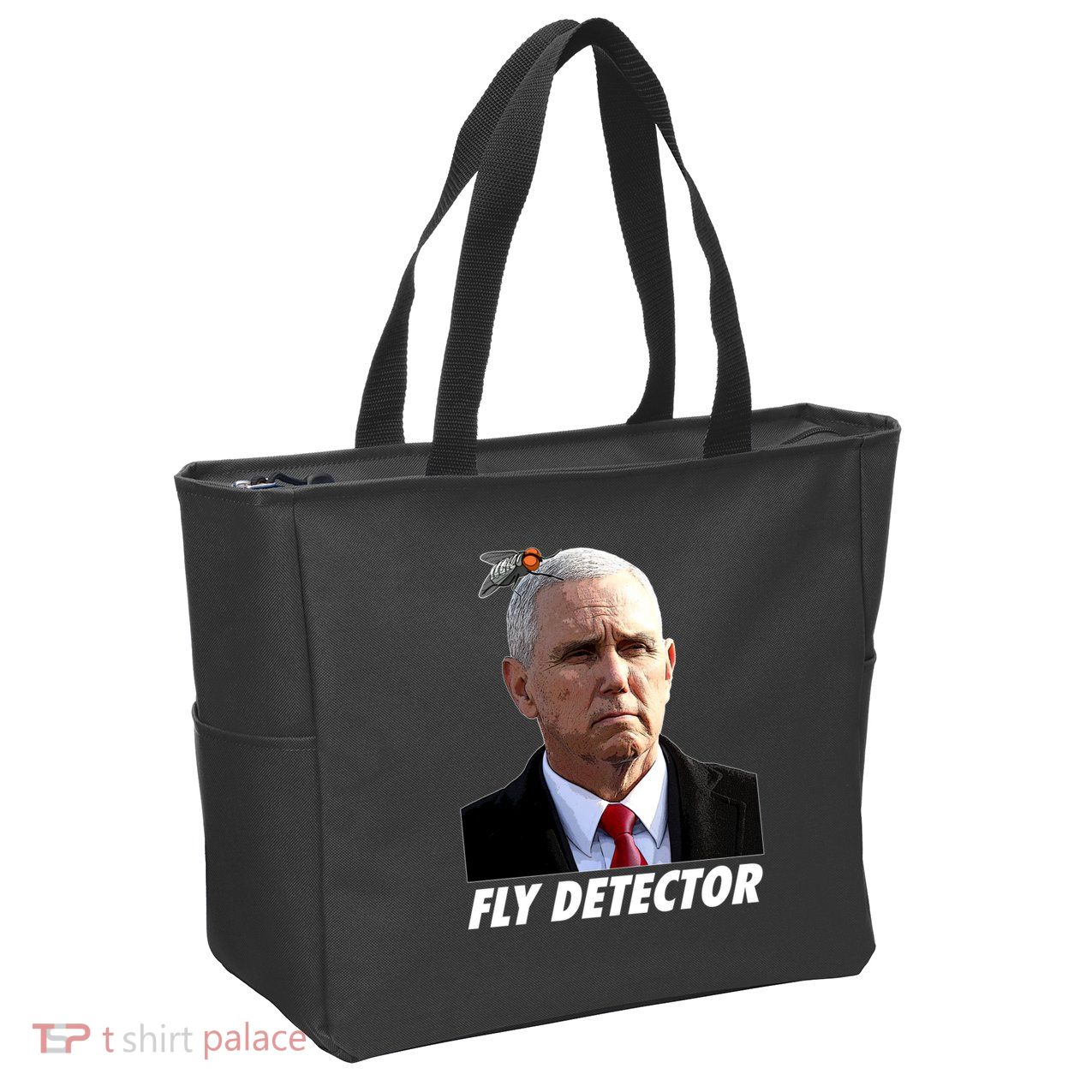 Fly Detector Mike Pence  Zip Tote Bag