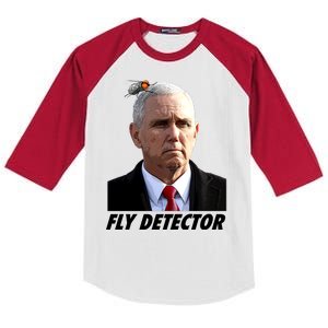 Fly Detector Mike Pence  Kids Colorblock Raglan Jersey