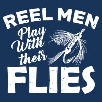 Fly Fishing Reel Men Play With Their Flies Toddler T-Shirt