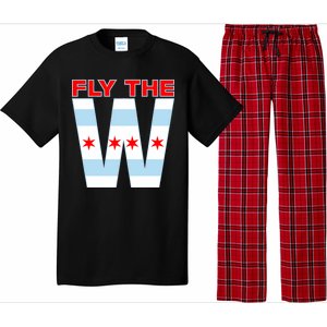 Fly The W Chicago Flag Pajama Set