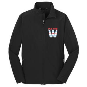 Fly The W Chicago Flag Core Soft Shell Jacket