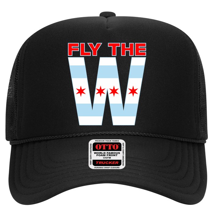 Fly The W Chicago Flag Trucker Hat