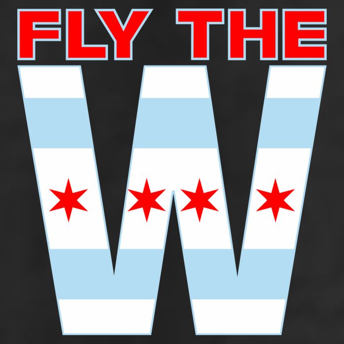 Fly The W Chicago Flag Trucker Hat