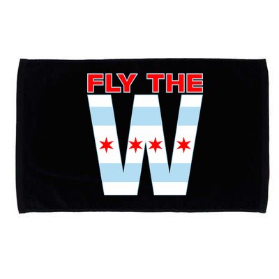 Fly The W Chicago Flag Microfiber Hand Towel