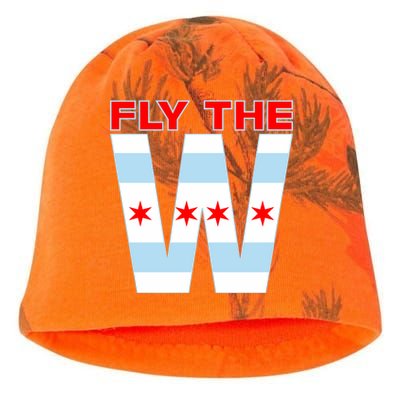 Fly The W Chicago Flag Kati - Camo Knit Beanie