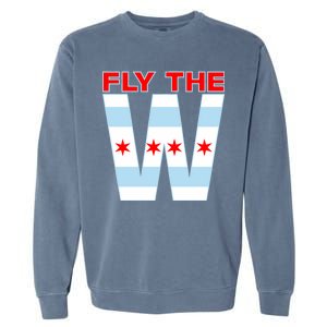 Fly The W Chicago Flag Garment-Dyed Sweatshirt