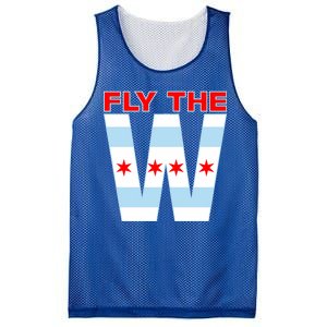 Fly The W Chicago Flag Mesh Reversible Basketball Jersey Tank