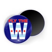 Fly The W Chicago Flag Magnet