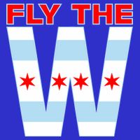 Fly The W Chicago Flag Baby Bodysuit