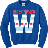 Fly The W Chicago Flag Kids Sweatshirt