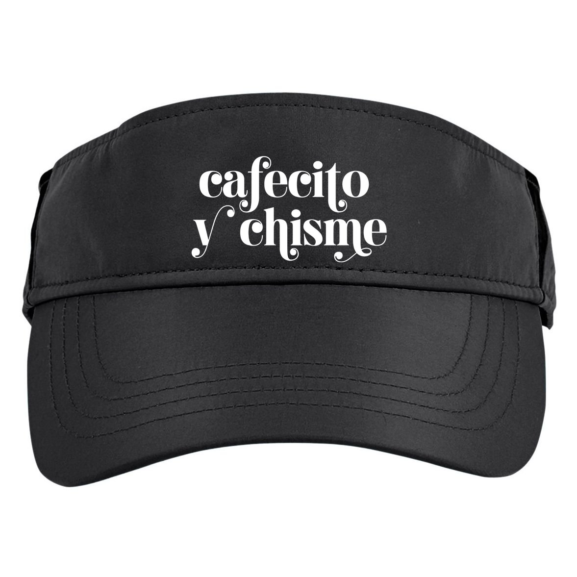 Frases LatinasCafecito Y Chisme Adult Drive Performance Visor