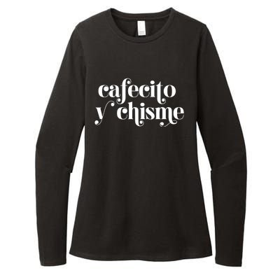 Frases LatinasCafecito Y Chisme Womens CVC Long Sleeve Shirt