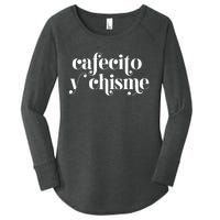 Frases LatinasCafecito Y Chisme Women's Perfect Tri Tunic Long Sleeve Shirt