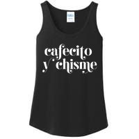 Frases LatinasCafecito Y Chisme Ladies Essential Tank