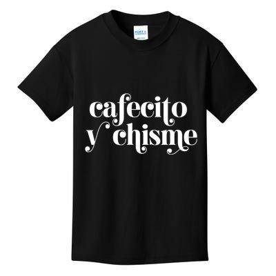 Frases LatinasCafecito Y Chisme Kids T-Shirt
