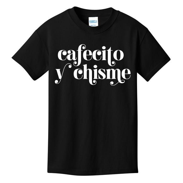 Frases LatinasCafecito Y Chisme Kids T-Shirt