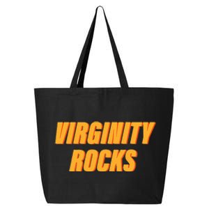 Funny Love Yourself First Virginity Rocks 25L Jumbo Tote