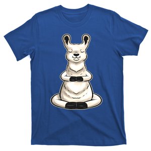 Funny Llama Yoga Namste Design Namaste And Yoga Gift T-Shirt