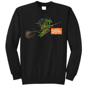 Flying Halloween Witch Sweatshirt