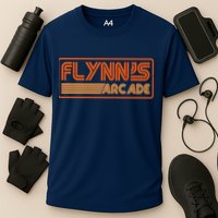 Flynn's Arcade Vintage Retro 80's Logo Performance Shirt