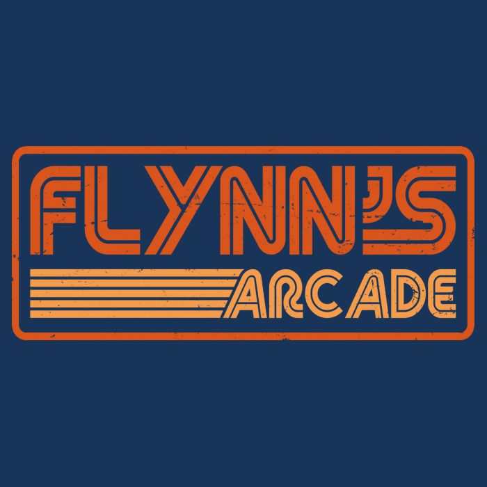Flynn's Arcade Vintage Retro 80's Logo Performance Shirt