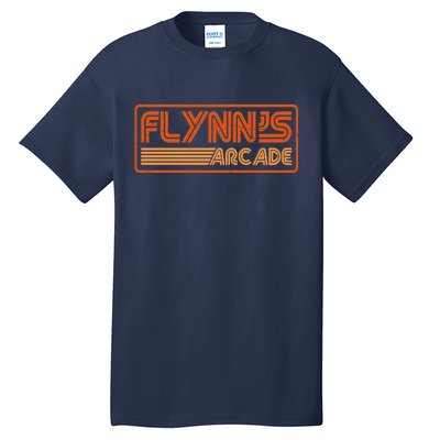 Flynn's Arcade Vintage Retro 80's Logo Tall T-Shirt