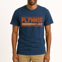 Flynn's Arcade Vintage Retro 80's Logo Tall T-Shirt