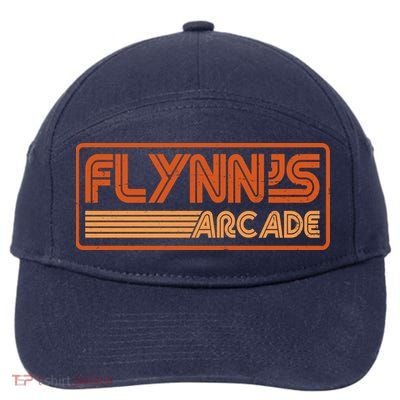 Flynn's Arcade Vintage Retro 80's Logo 7-Panel Snapback Hat