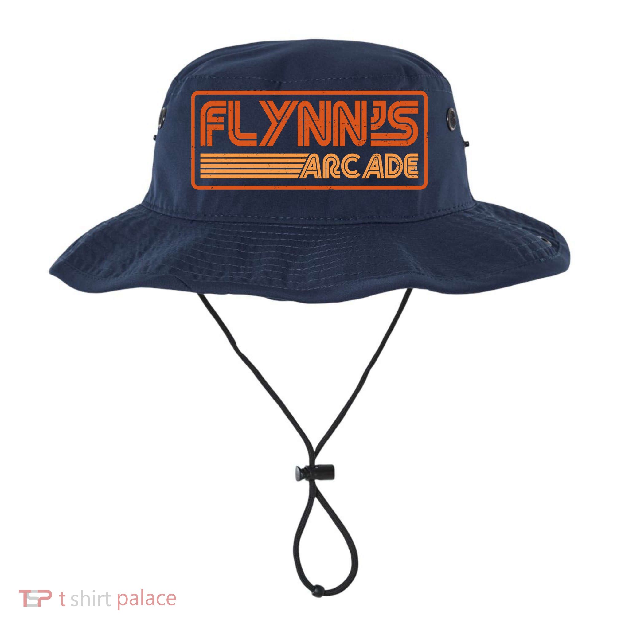 Flynn's Arcade Vintage Retro 80's Logo Bucket Hat