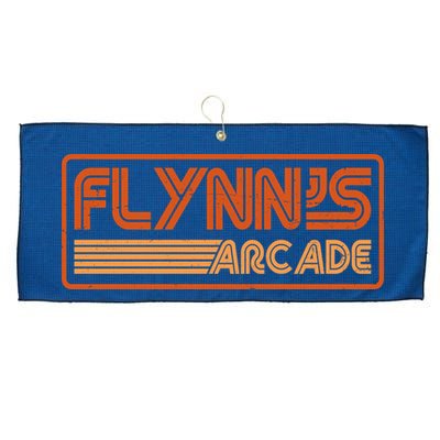 Flynn's Arcade Vintage Retro 80's Logo Large Microfiber Waffle Golf Towel