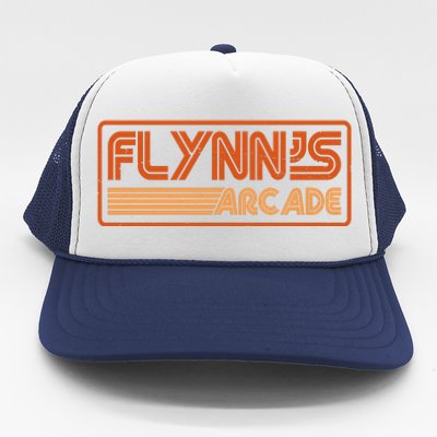 Flynn's Arcade Vintage Retro 80's Logo Trucker Hat