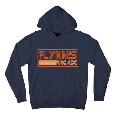 Flynn's Arcade Vintage Retro 80's Logo Tall Hoodie