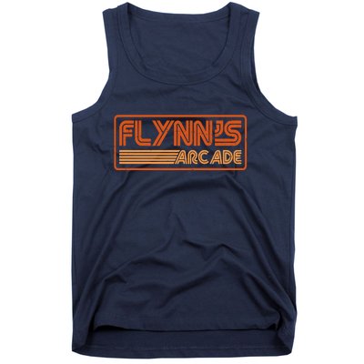 Flynn's Arcade Vintage Retro 80's Logo Tank Top