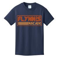 Flynn's Arcade Vintage Retro 80's Logo Kids T-Shirt