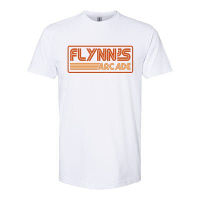 Flynn's Arcade Vintage Retro 80's Logo Softstyle® CVC T-Shirt