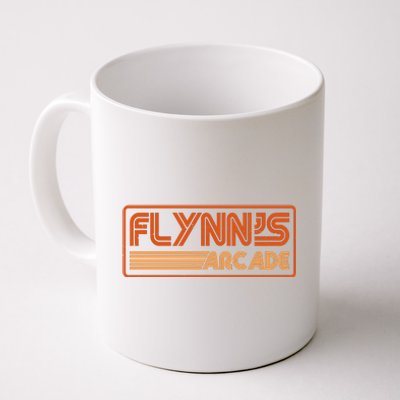 Flynn's Arcade Vintage Retro 80's Logo Coffee Mug