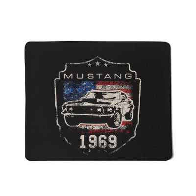 F.O.R.D. M.U.S.T.A.N.G 1969 Flag Mousepad
