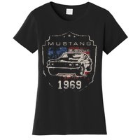 F.O.R.D. M.U.S.T.A.N.G 1969 Flag Women's T-Shirt