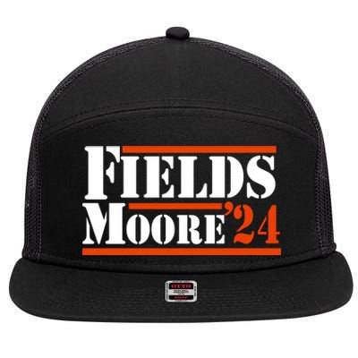 Fields & Moore ’24 7 Panel Mesh Trucker Snapback Hat