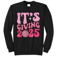 Family Matching 2025 Happy New Year Its Giving 2025 Party Gift Sweatshirt