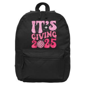 Family Matching 2025 Happy New Year Its Giving 2025 Party Gift 16 in Basic Backpack