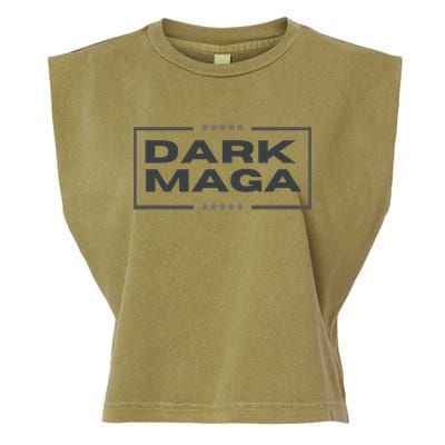 Funny Maga 2024 Dark Maga New! Maga Dark Garment-Dyed Women's Muscle Tee