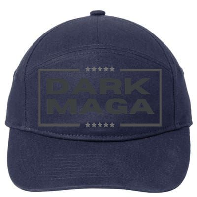 Funny Maga 2024 Dark Maga New! Maga Dark 7-Panel Snapback Hat
