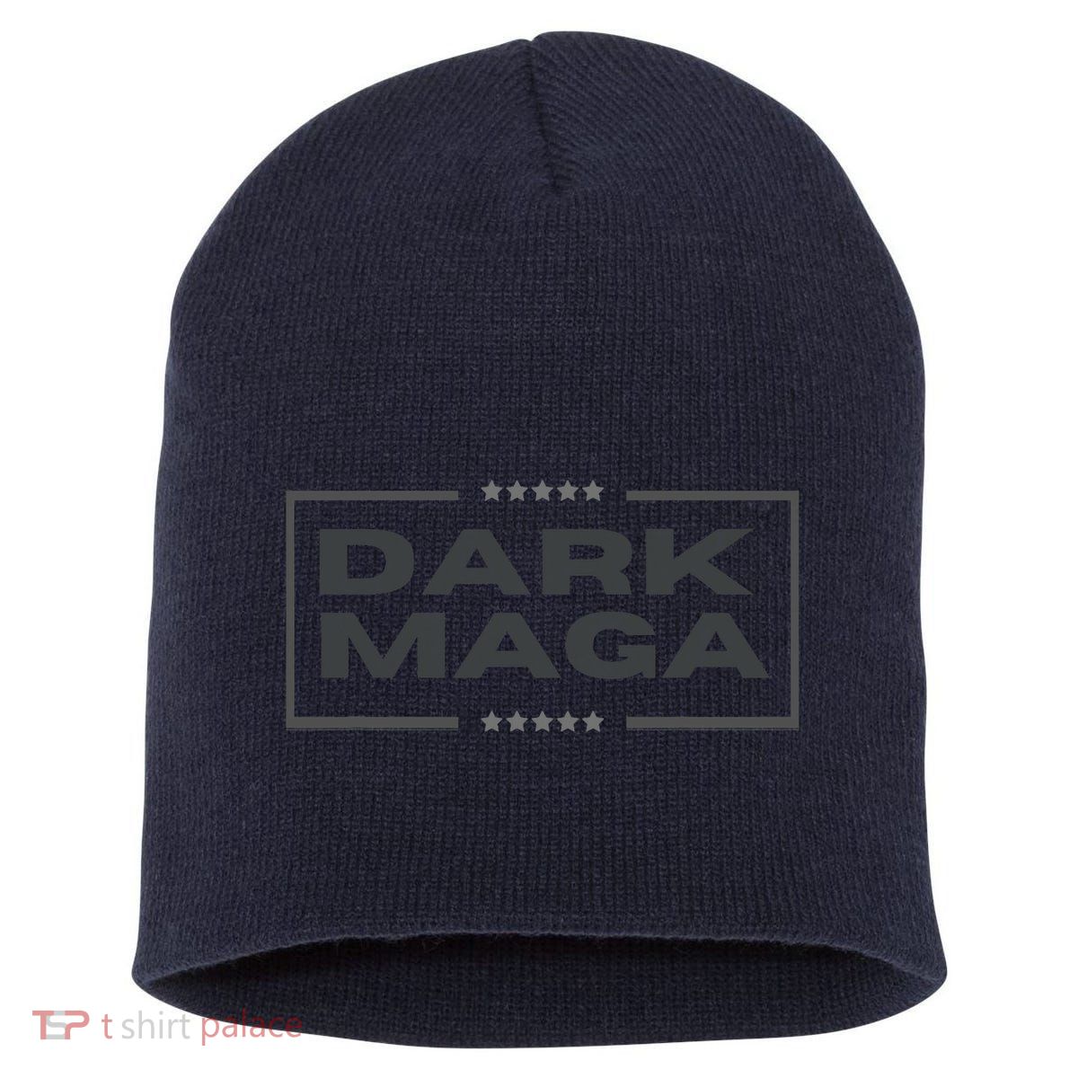 Funny Maga 2024 Dark Maga New! Maga Dark Short Acrylic Beanie