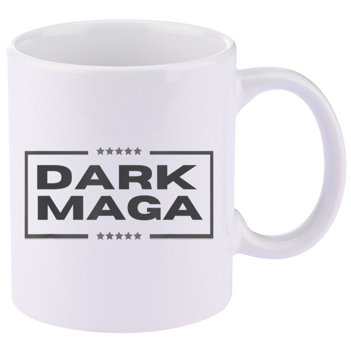 Funny Maga 2024 Dark Maga New! Maga Dark 11oz C Handle Ceramic Mug