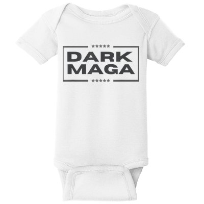 Funny Maga 2024 Dark Maga New! Maga Dark Baby Bodysuit